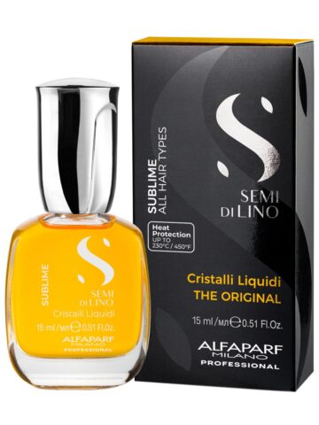 Alfaparf Milano Semi Di Lino Sublime Cristalli Liquidi 15ml - siero illuminante