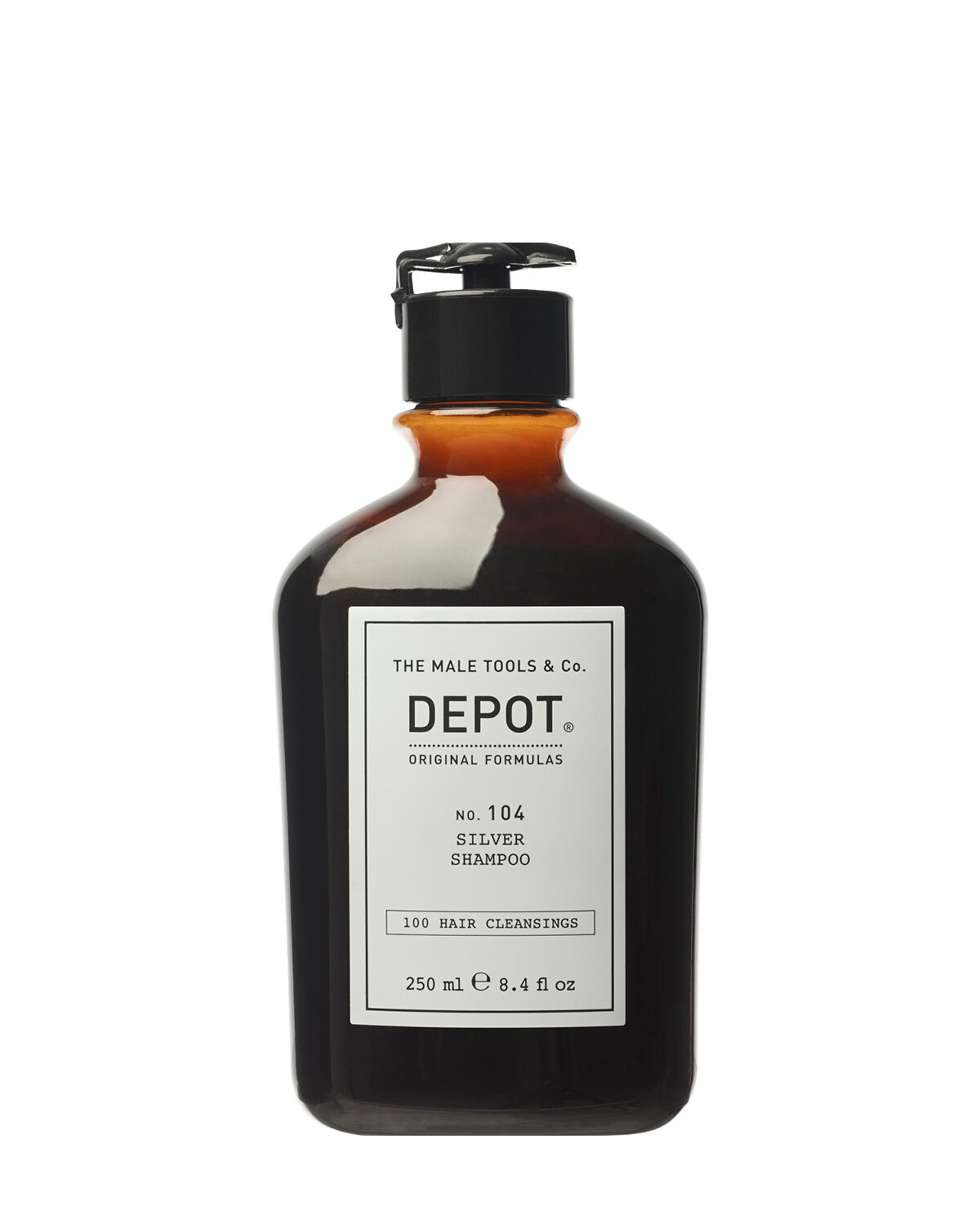 Depot Hair Cleansing No. 104 Silver Shampoo 250ml - shampoo capelli biondi, grigi e bianchi