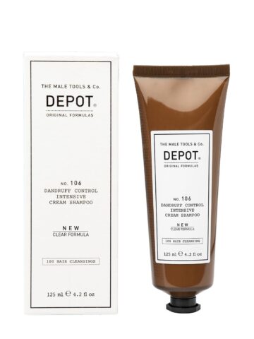 Depot Hair Cleansing No. 106 Dandruff Control Intensive Cream Shampoo 125ml - shampoo anti forfora
