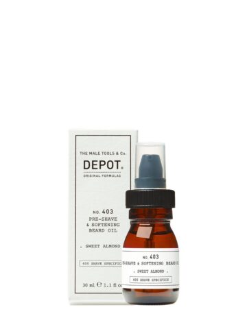Depot Shave Specifics No.403 Pre Shave & Softening Beard Oil Sweet Almond 30ml - olio pre-rasatura