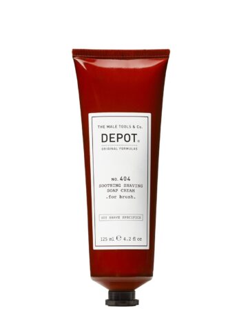 Depot 404 Shave Specifics Soothing Shaving Soap Cream for Brush 125ml - - sapone da barba lenitivo per pennello