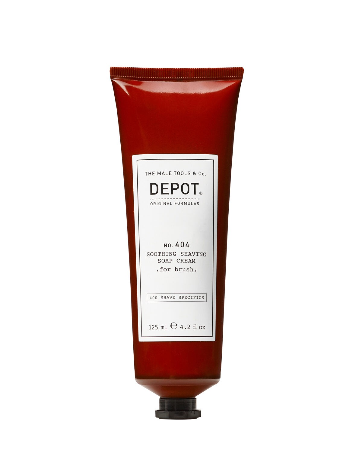 Depot 404 Shave Specifics Soothing Shaving Soap Cream for Brush 125ml - - sapone da barba lenitivo per pennello