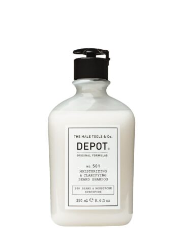 Depot No. 501 Moisturizing & Clarifying Beard Shampoo 250ml - shampoo purificante barba