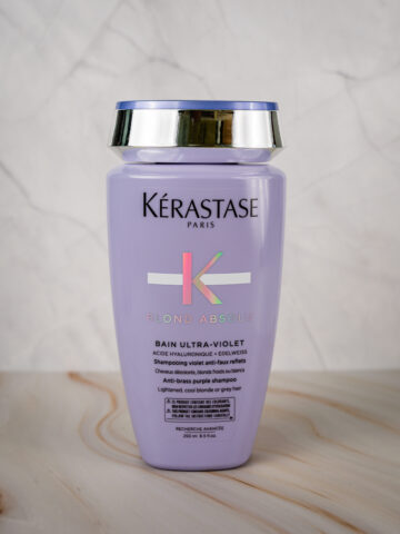 Kérastase Blond Absolu Bain Ultra Violet 250ml - shampoo antigiallo per capelli biondi, grigi, bianchi e platino