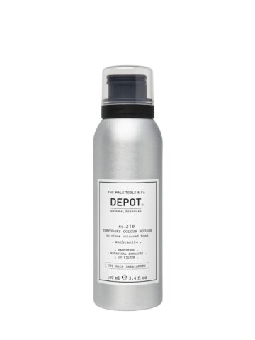 Depot 210 Hair Treatments Temporary Colour Mousse Anthracite 100ml - schiuma colorata senza risciacquo