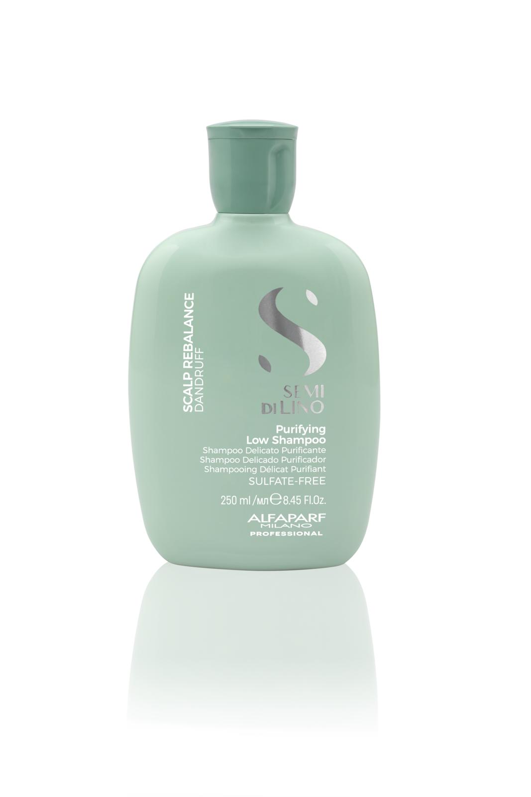 Alfaparf Milano Semi Di Lino Scalp Rebalance Purifying Low Shampoo 250ml - shampoo delicato purificante