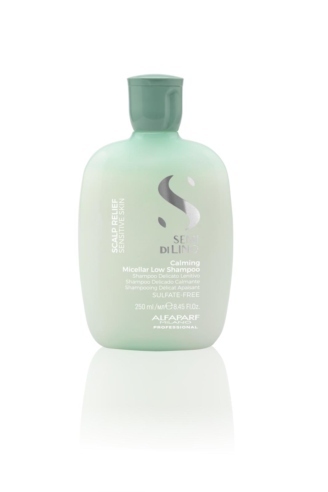 Alfaparf Milano Semi Di Lino Scalp Relief Calming Micellar Low Shampoo 250ml - shampoo delicato lenitivo