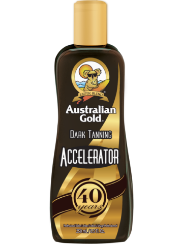 Australian Gold Bronze Accelerator Dark Tanning Accelerator 40th Anniversary 250ml - intensificatore d'abbronzatura