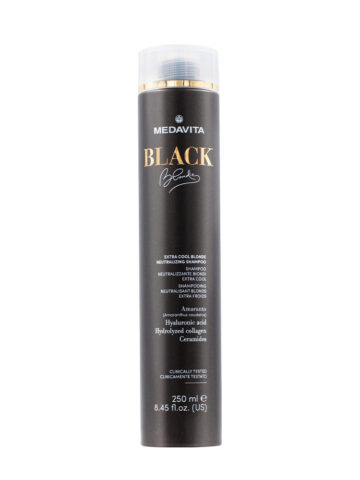 Medavita lunghezze Blondie Black Extra Cool Blonde Neutralizing Shampoo 250ml - shampoo neutralizzante biondi extra cool