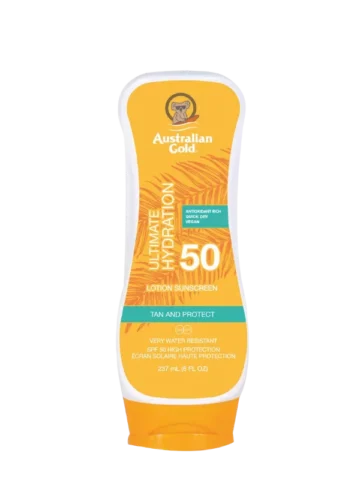 Australian Gold SPF50 Ultimate Hydration Lotion Sunscreen 237ml - protezione solare
