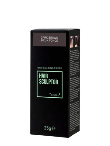 Sibel Hair Sculptor Hair Building Fibers Dark Brown 25gr - fibre infoltenti