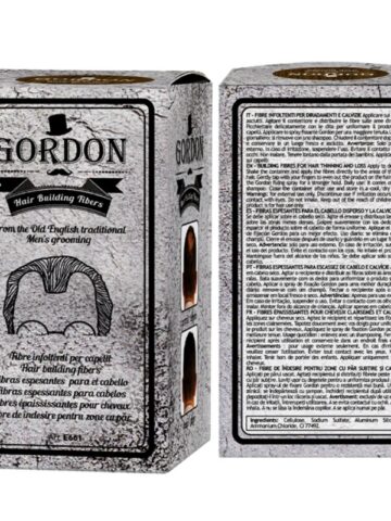 Gordon - Fibre per capelli 22gr - Nero