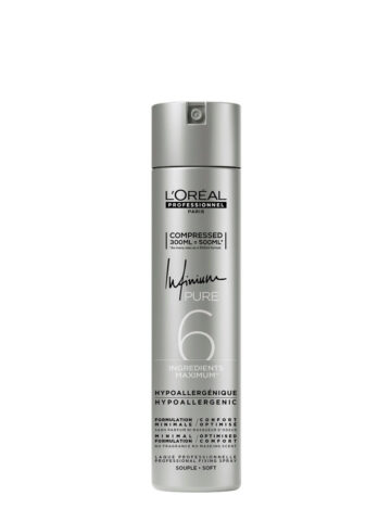 L'Oreal Hairspray Infinium Pure Soft 300ml - lacca inodore tenuta forte