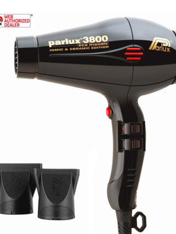Parlux 3800 EcoFriendly Ionic & Ceramic Nero - asciugacapelli professionale