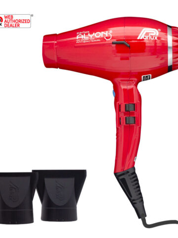 Parlux Alyon Air ionizer tech Eco friendly Rosso - asciugacapelli
