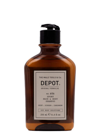 Depot Body Solutions No. 606 Sport Hair & Body Shampoo 250ml - shampoo corpo e capelli