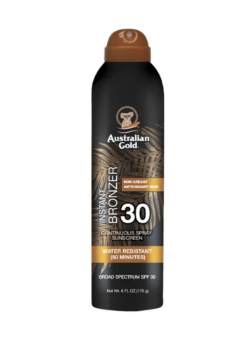 Australian Gold Instant Bronze Continuous Spray SPF30 - 177ml