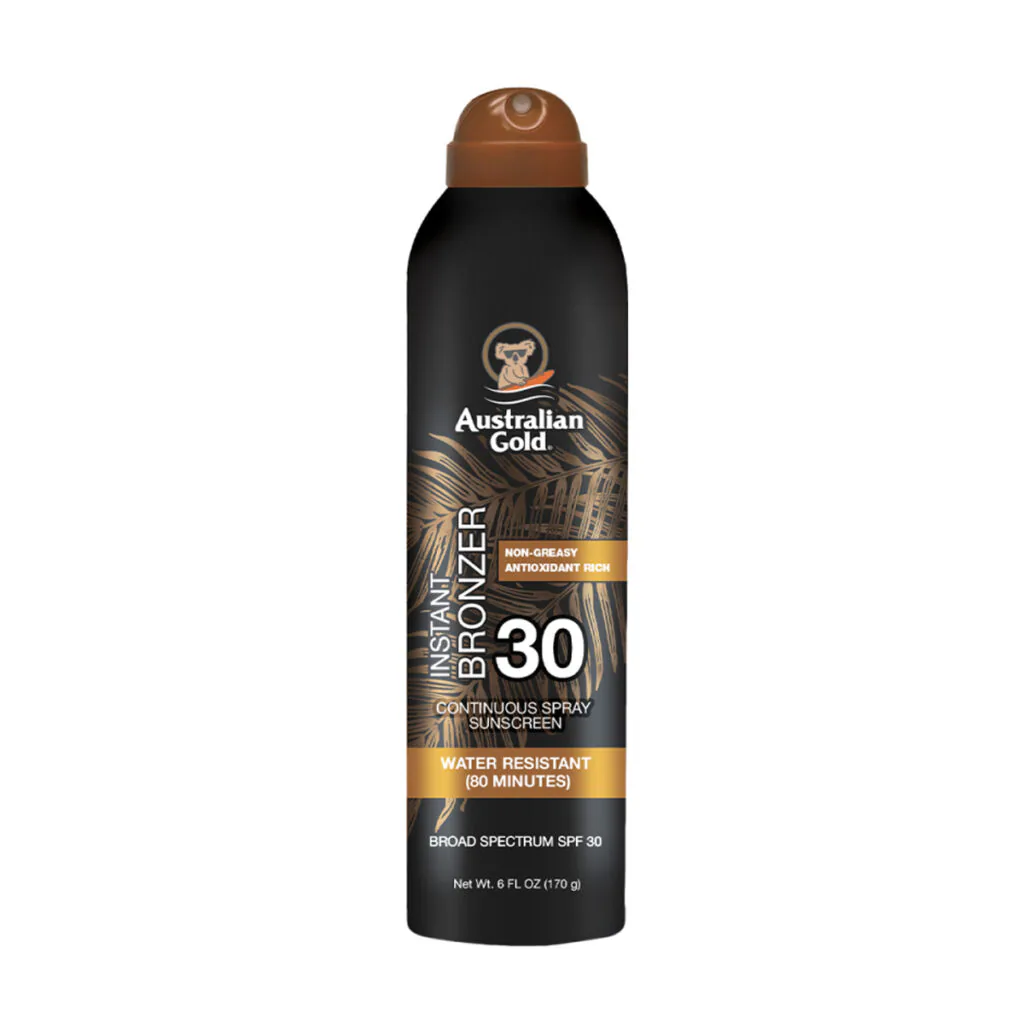 Australian Gold Instant Bronze Continuous Spray SPF30 - 177ml